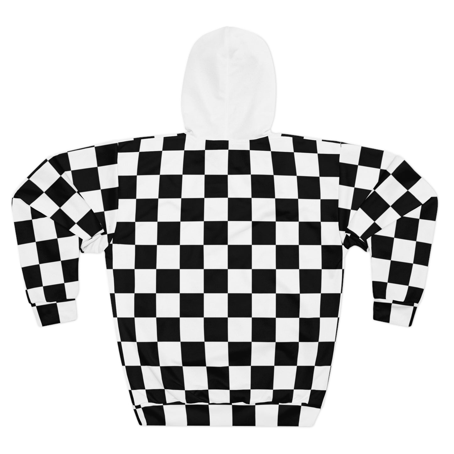 Checkered Pullover Hoodie (AOP)