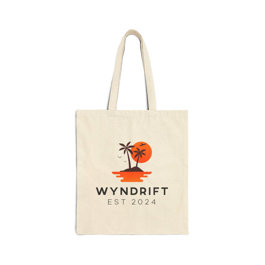 Wyndrift Sunset Island Cotton Tote Bag