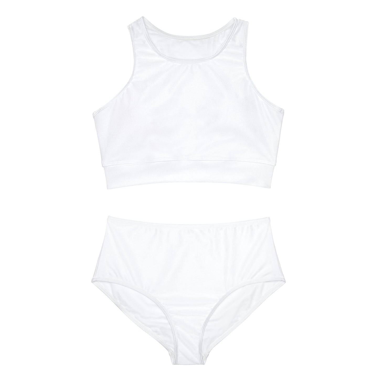 Wyndrift White Sporty Bikini Set (AOP)