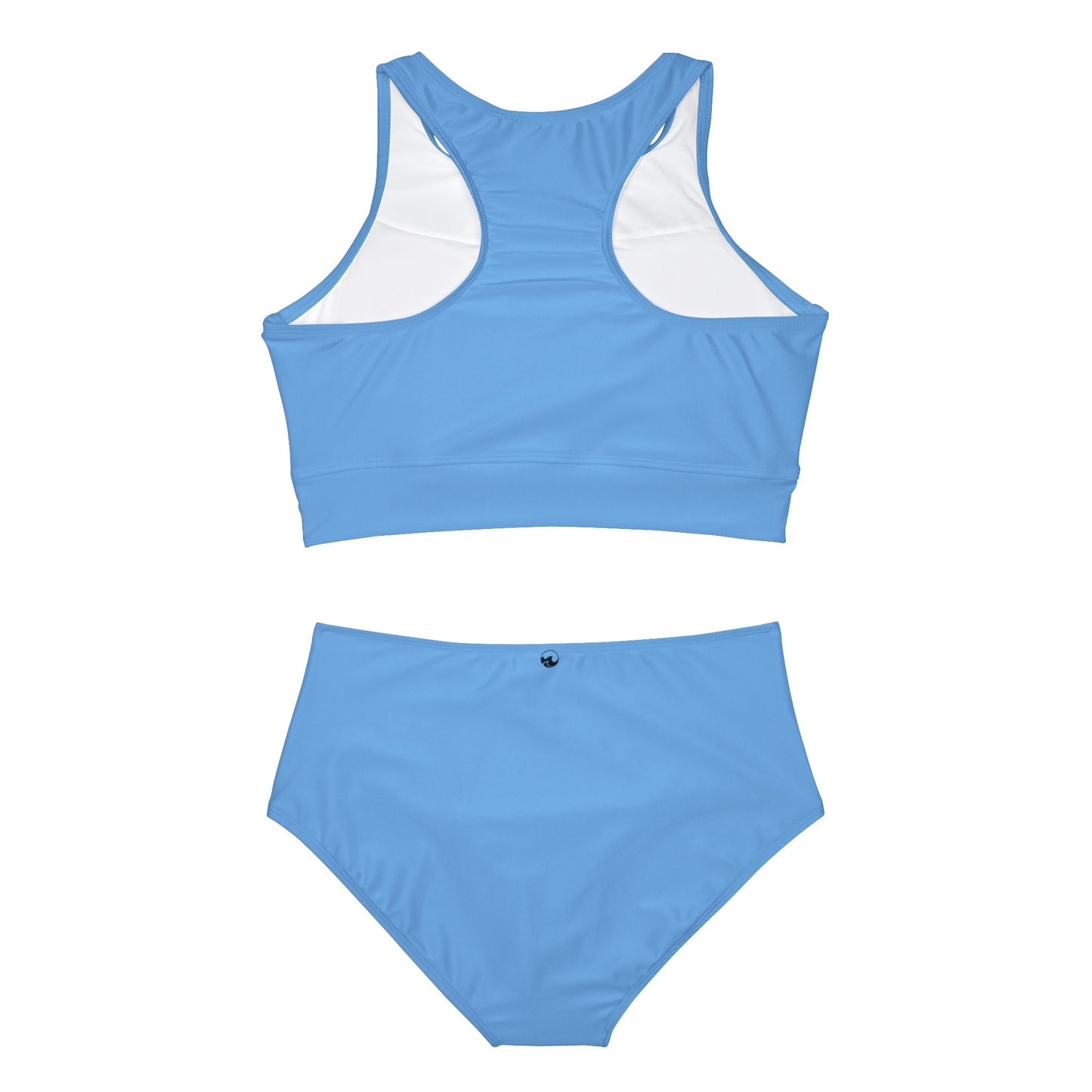 Wyndrift Blue Sporty Bikini Set (AOP)