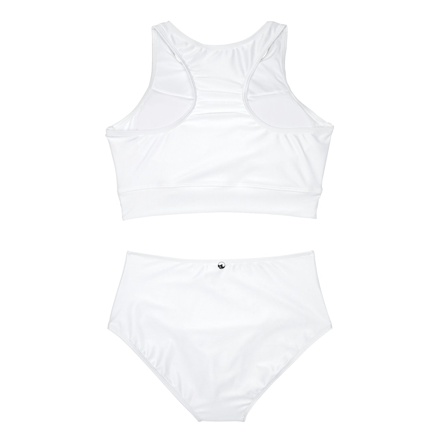 Wyndrift White Sporty Bikini Set (AOP)