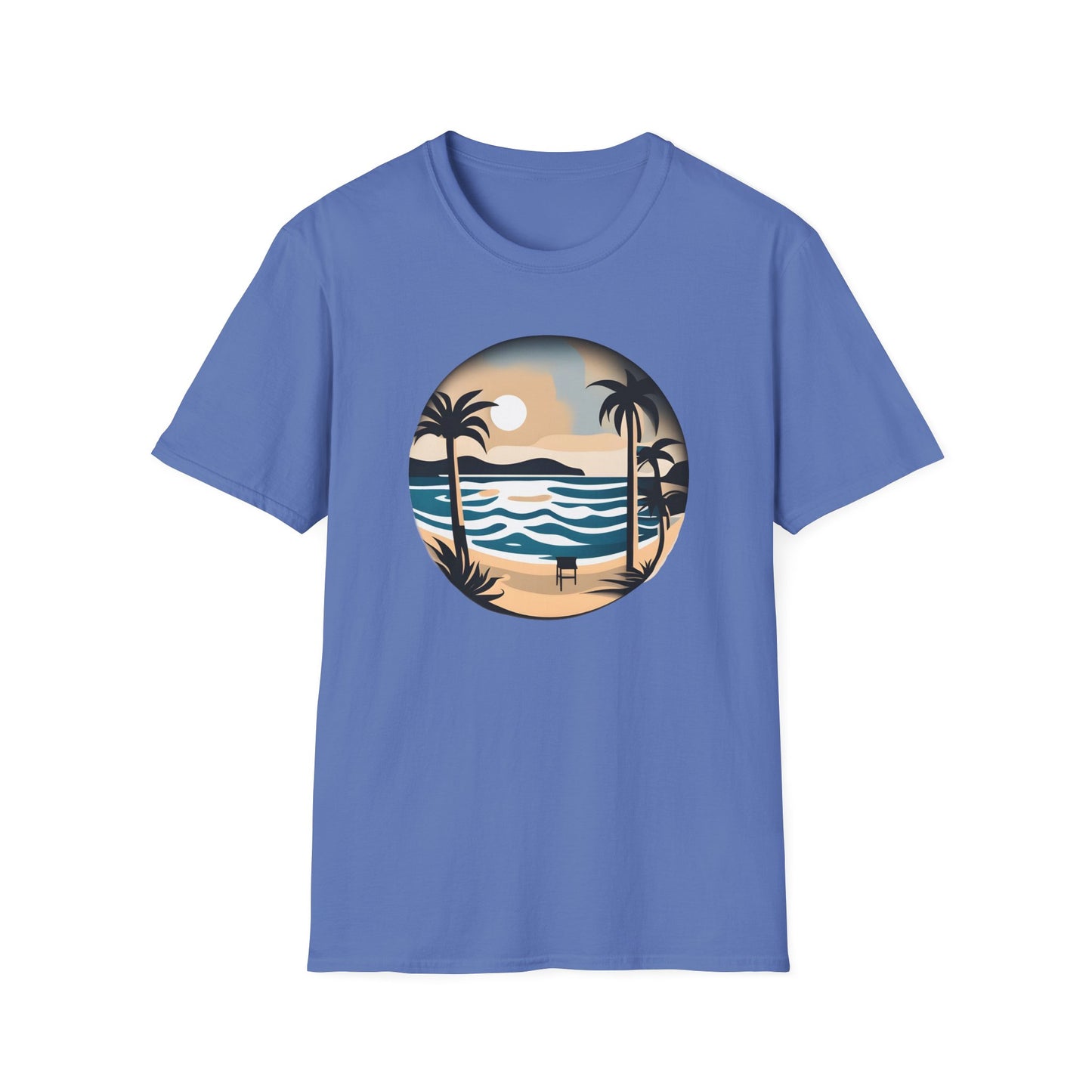 Beach Cutout T-Shirt