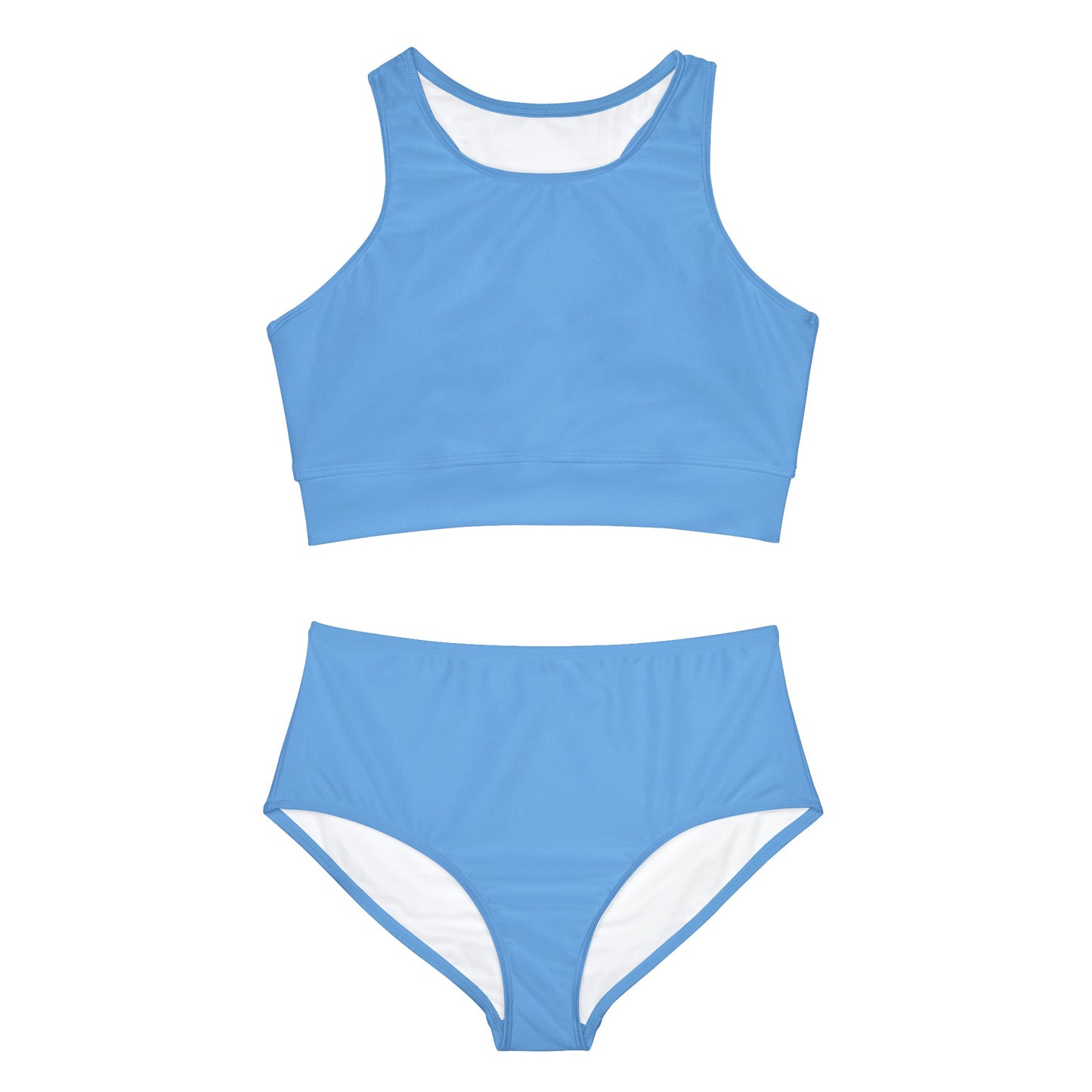 Wyndrift Blue Sporty Bikini Set (AOP)