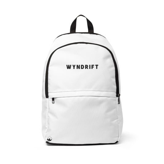 Wyndrift White Fabric Backpack