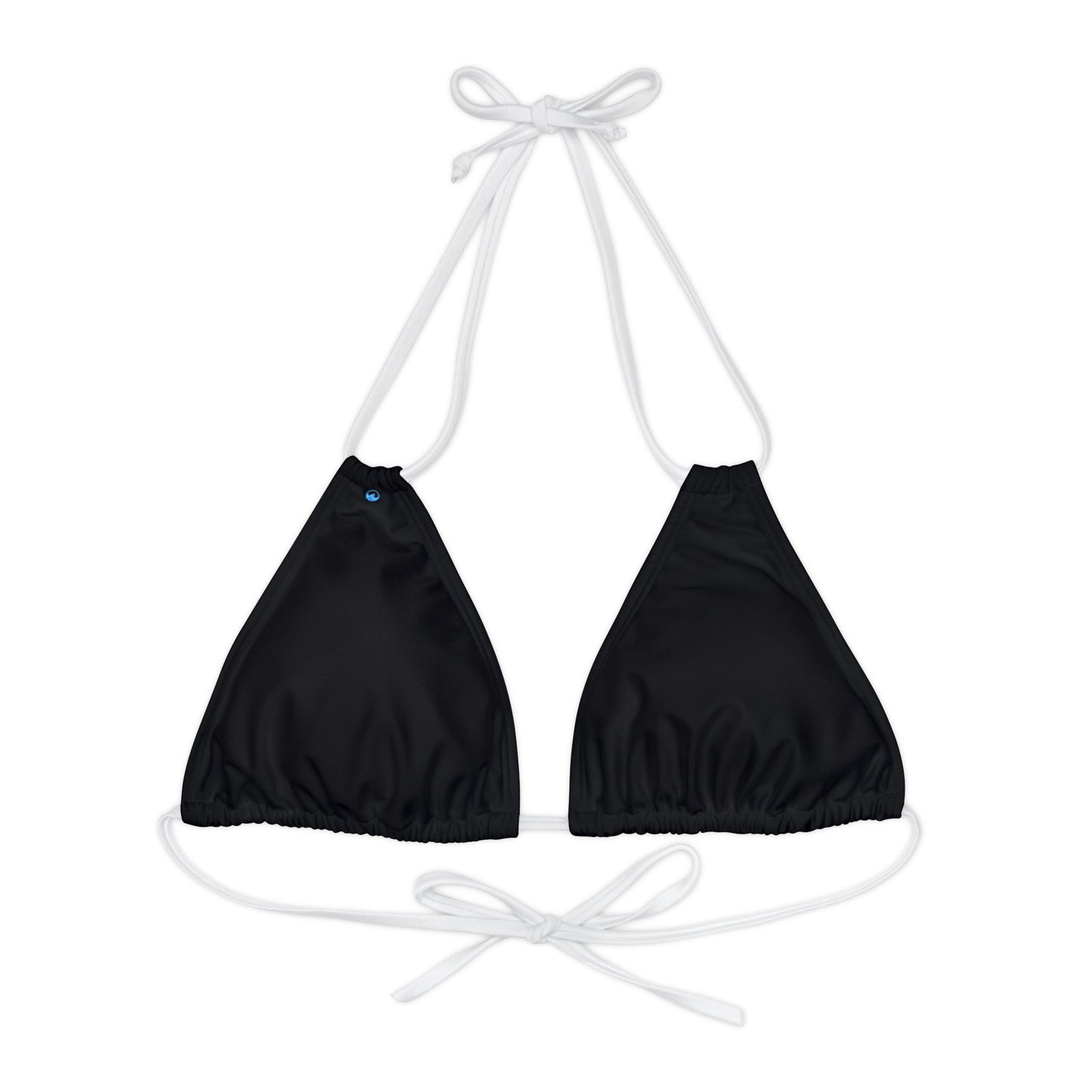 Wyndrift Black Triangle Bikini Top (AOP)