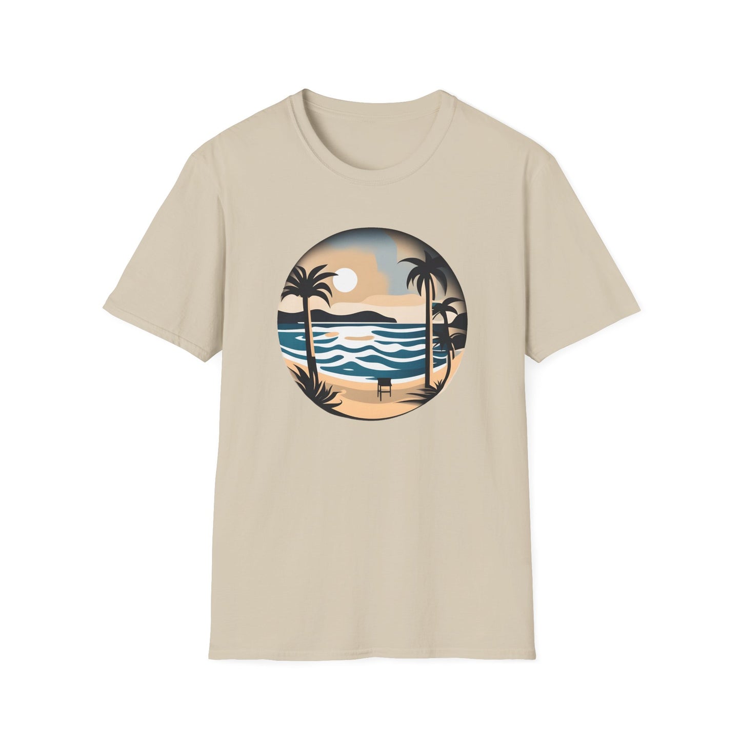 Beach Cutout T-Shirt