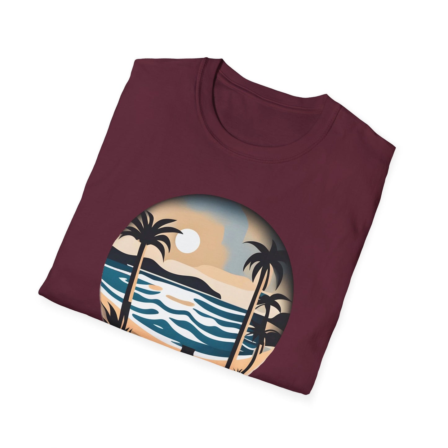 Beach Cutout T-Shirt