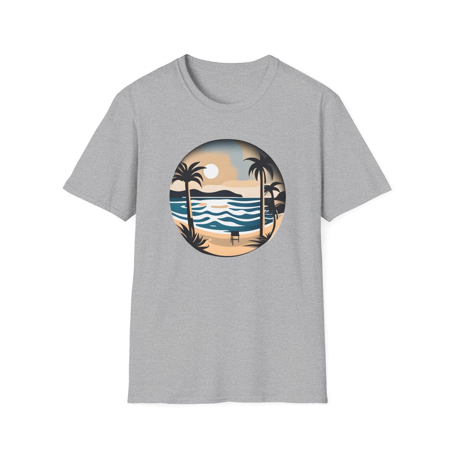 Beach Cutout T-Shirt