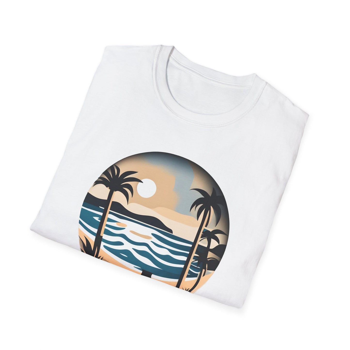 Beach Cutout T-Shirt