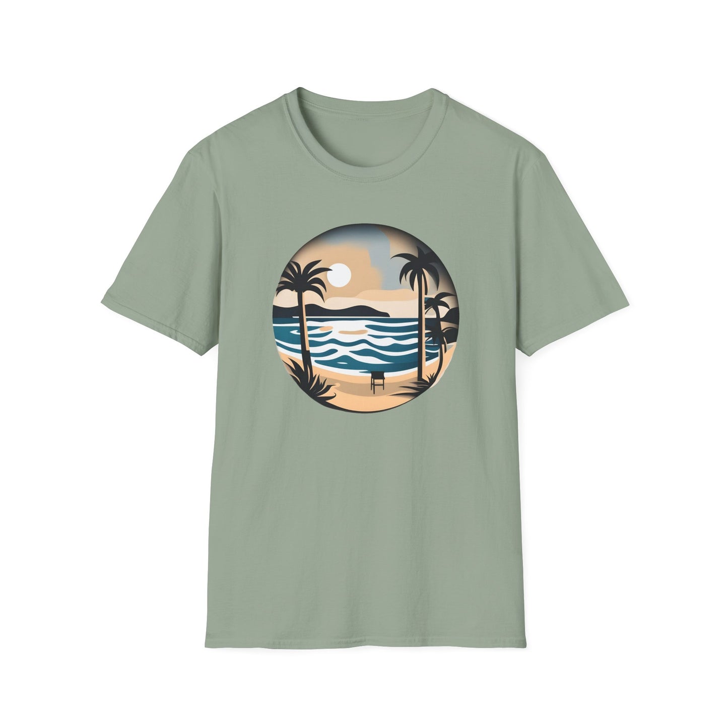 Beach Cutout T-Shirt