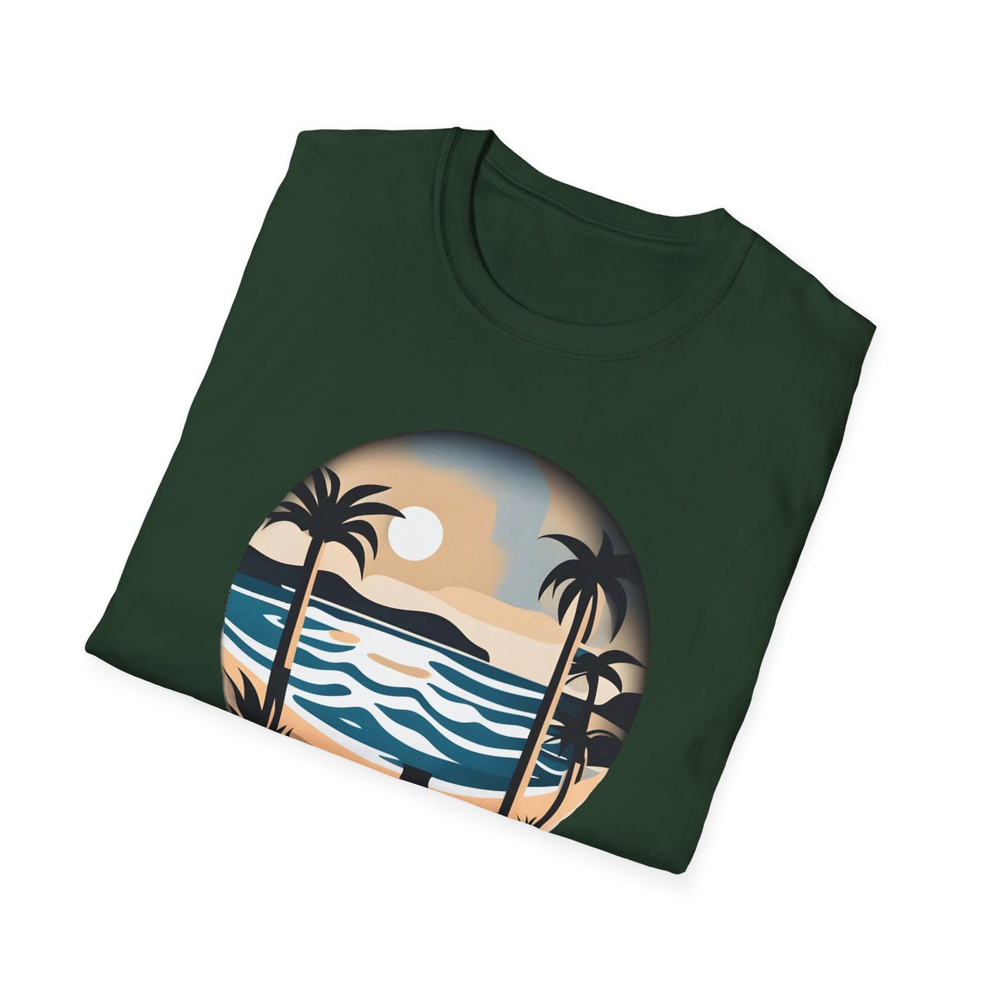 Beach Cutout T-Shirt