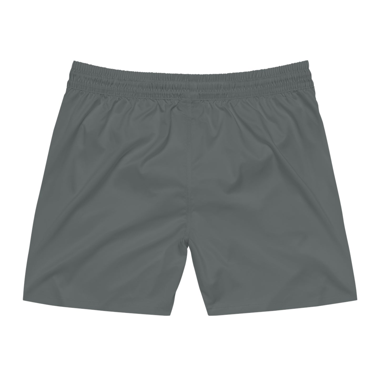 Wyndrift Dark Gray Mid-Length Swim Shorts (AOP)