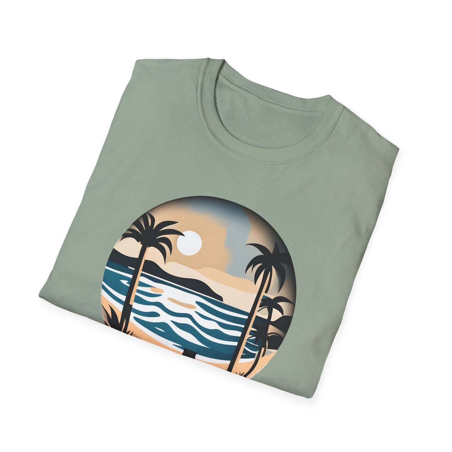 Beach Cutout T-Shirt