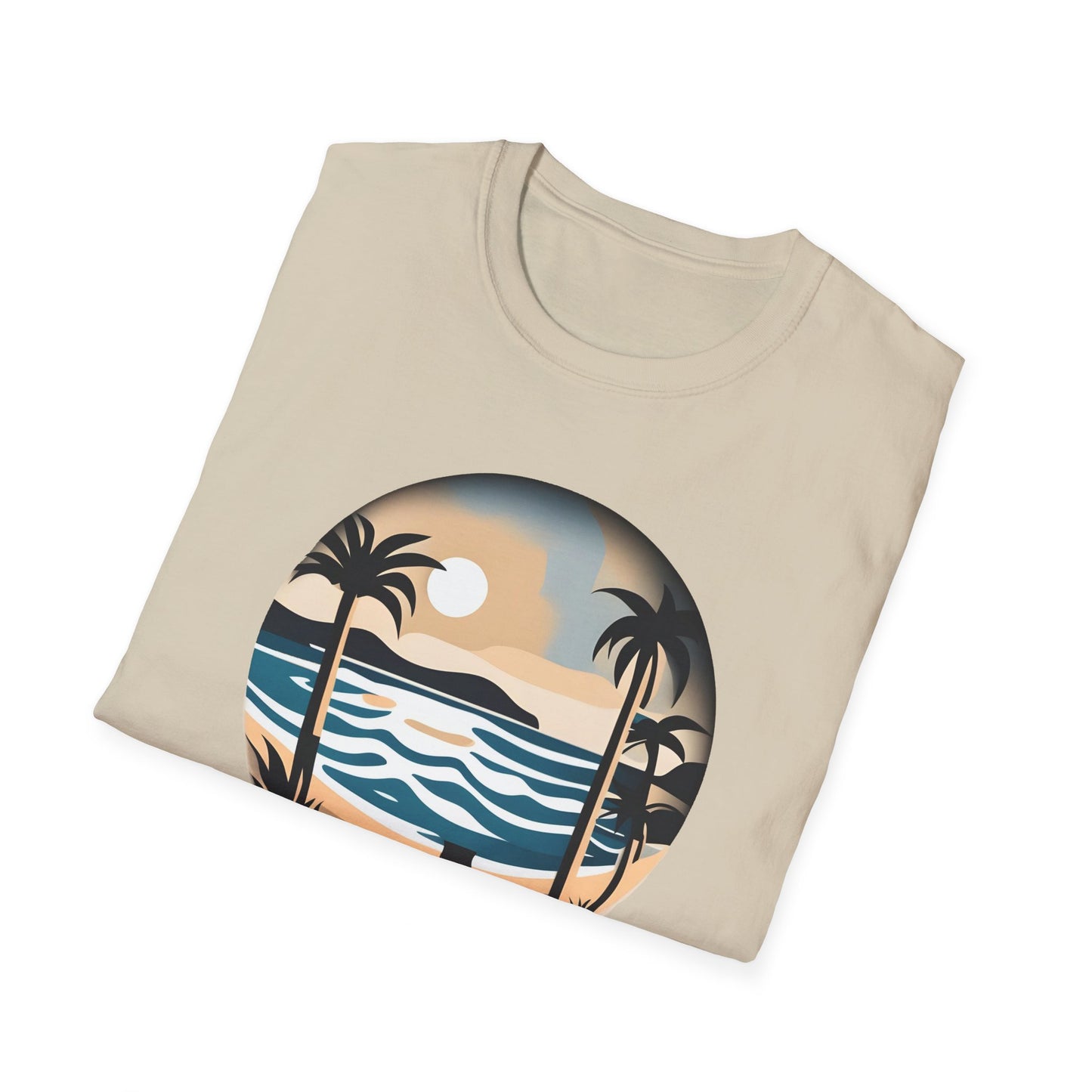 Beach Cutout T-Shirt