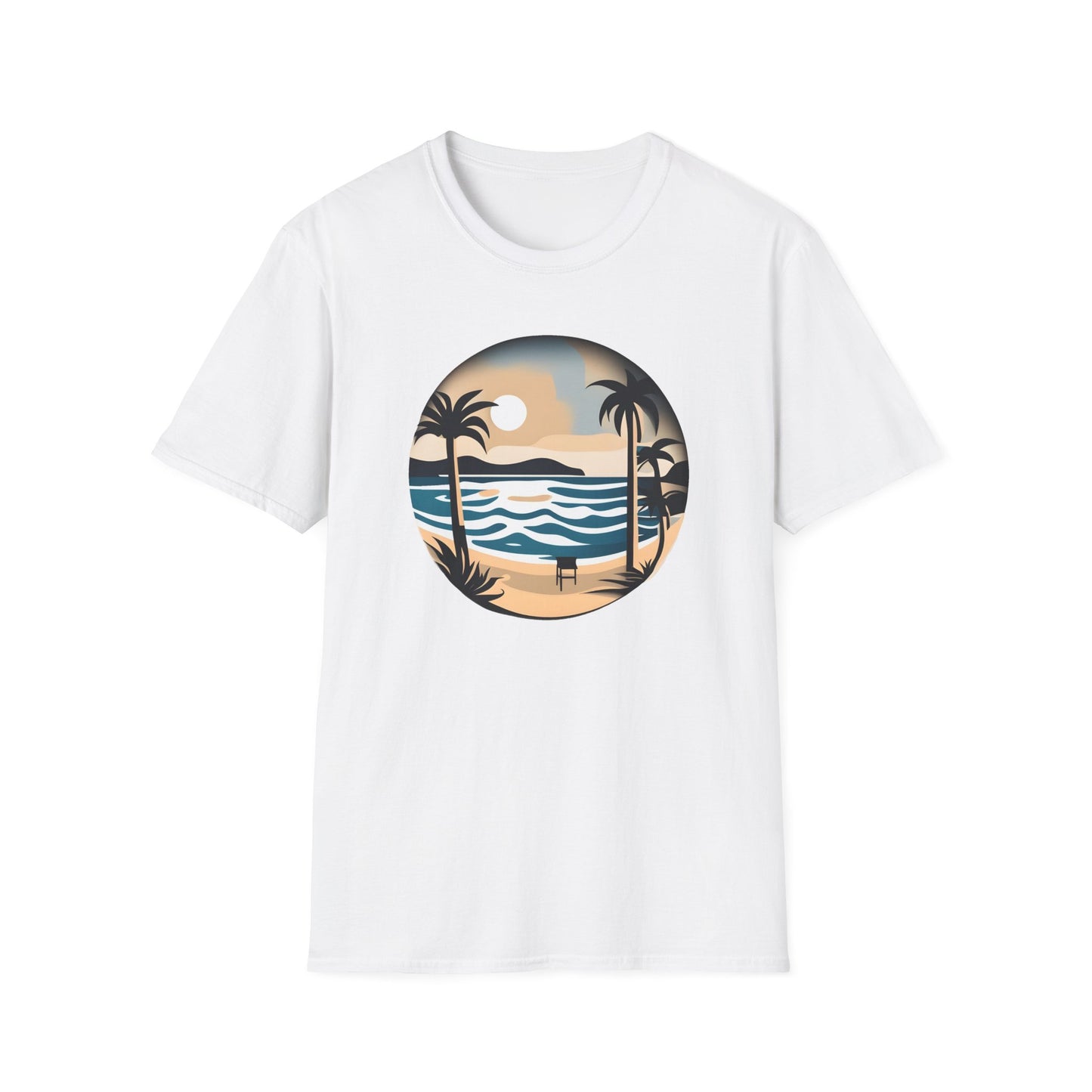 Beach Cutout T-Shirt