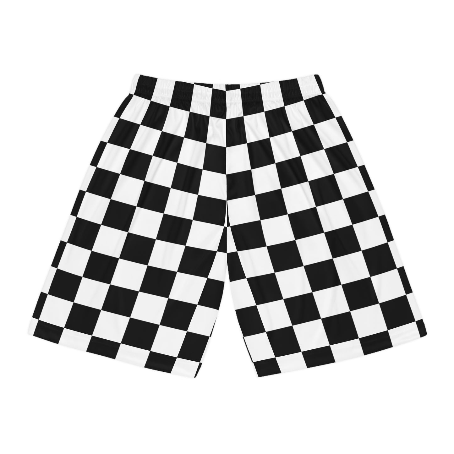 Checkered Basketball Shorts (AOP)